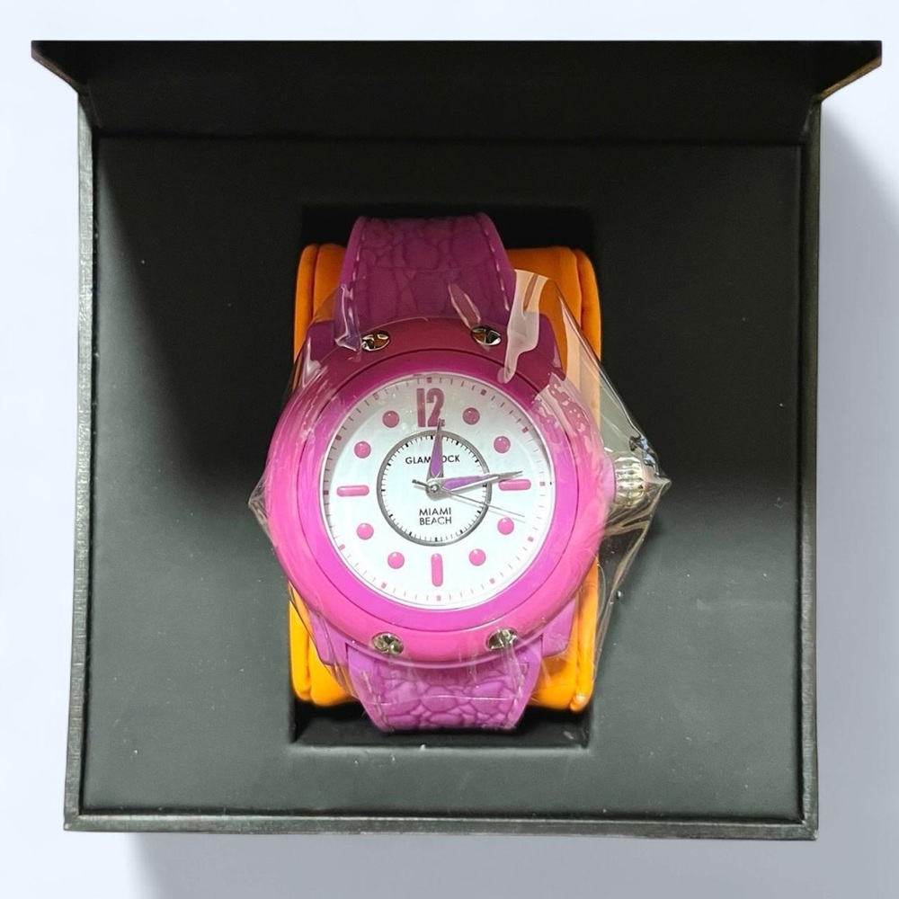 NWT Glam Rock | y2K Hot Pink Watch